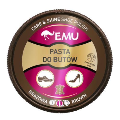 Zdjęcie produktu - EMU Pasta do but&oacute;w w puszce brązowa, 50ml