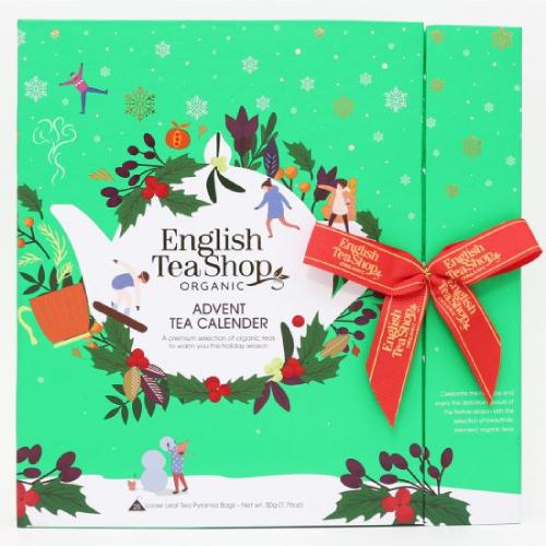 English Tea Kalendarz adwentowy Green, 25 piramidek