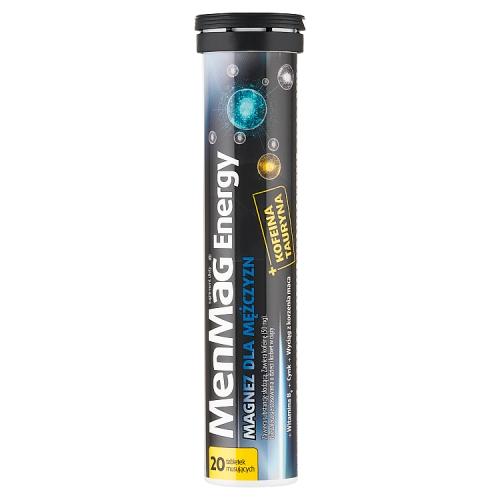 Menmag Energy Tabletki musujące - 20tabl.