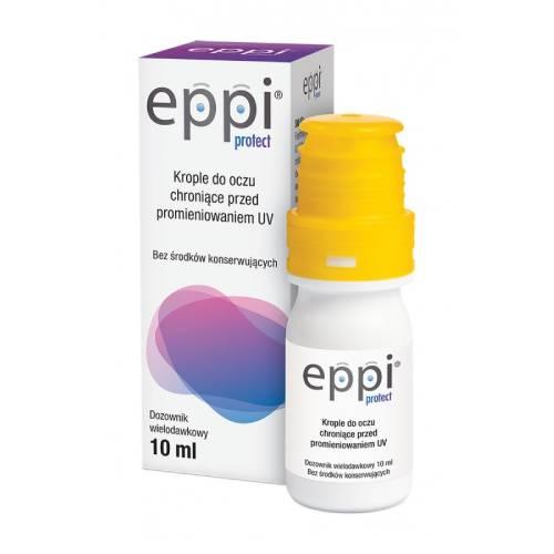 Zdjęcie produktu - Eppi Protect Krople do oczu chroniące przed promieniowaniem UV, 10ml