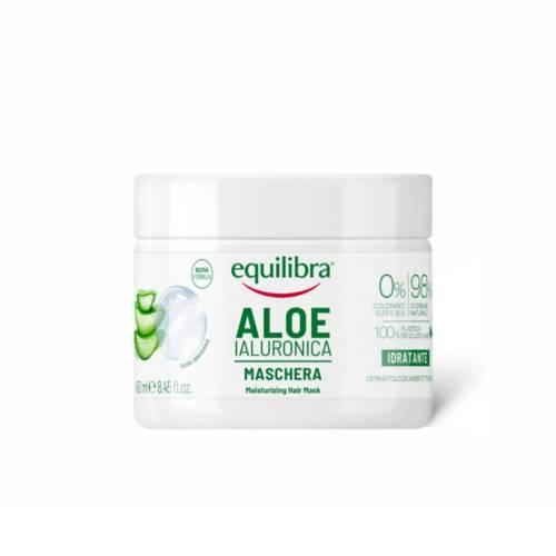 Zdjęcie produktu - EQUILIBRA Nawilżająca aloesowa maska do włos&oacute;w, 450ml