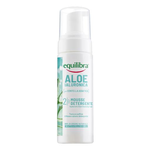 Zdjęcie produktu - Equilibra Pianka oczyszczająca z aloesem i kwasem hialuronowym, 150 ml &nbsp;