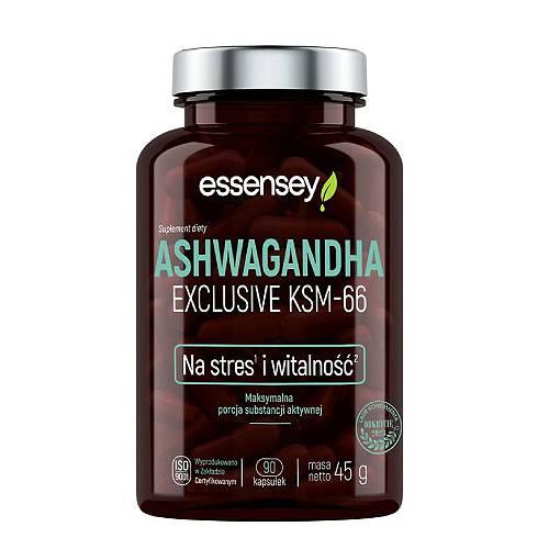 Zdjęcie produktu - Essensey Ashwagandha Exclusive KSM-66, 90 kaps.