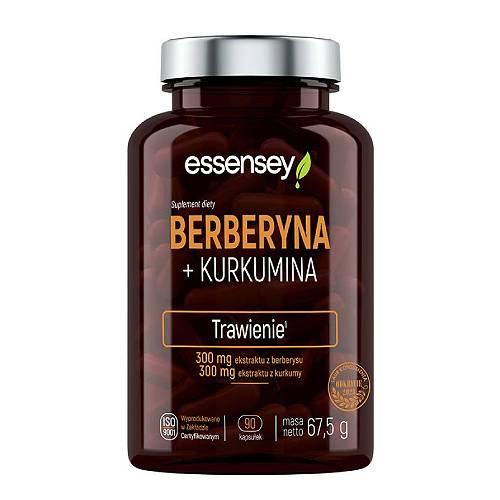 Zdjęcie produktu - Essensey Berberyna + Kurkumina, 90 kaps.