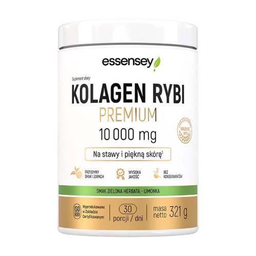 Zdjęcie produktu - Essensey Kolagen Rybi Premium smak zielona herbata-limonka, 321 g