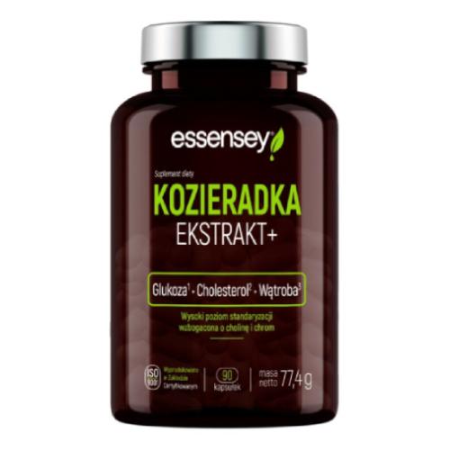 Zdjęcie produktu - Essensey Kozieradka Ekstrakt+ 90 kaps.
