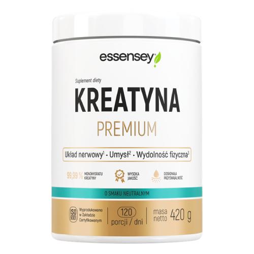 Zdjęcie produktu - Essensey Kreatyna Premium o smaku neutralnym, 420 g