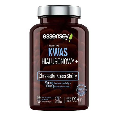 Zdjęcie produktu - Essensey Kwas Hialuronowy+, 90 kaps.