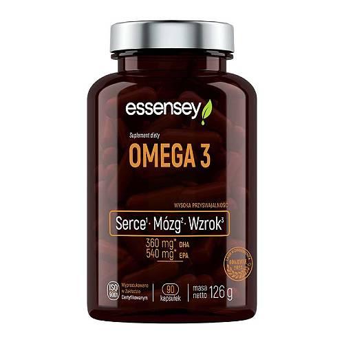 Zdjęcie produktu - Essensey Omega 3,  90 kaps.