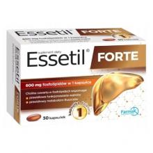 Zdjęcie produktu - Essetil FORTE, 30 kaps. - suplement diety z choliną
