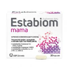 Estabiom Mama, 20 kaps. - suplement diety dla kobiet w ciąży i karmiących