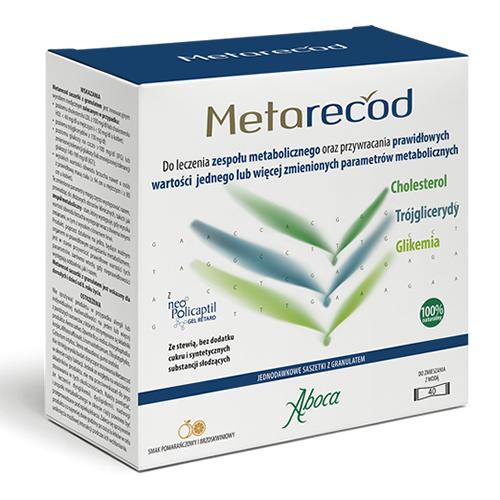 Miniaturka artykułu - Metarecod, 40 saszetek z granulatem ABOCA