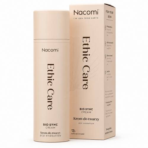 Zdjęcie produktu - Nacomi Ethic Care Bio-Sync Cream Krem do twarzy, 50 ml&nbsp;