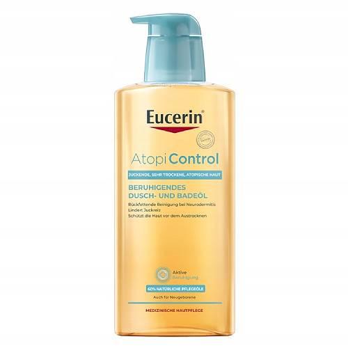 Zdjęcie produktu - Eucerin AtopiControl Olejek do mycia ciała do sk&oacute;ry atopowej, 400 ml