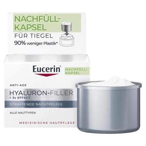 Zdjęcie produktu - Eucerin Hyaluron-Filler + 3x Effect Krem na noc wkład uzupełniający, 50 ml