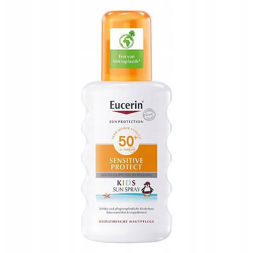 Zdjęcie produktu - Eucerin Sun Kids Spray przeciwsłoneczny dla dzieci i niemowląt SPF50, 200 ml