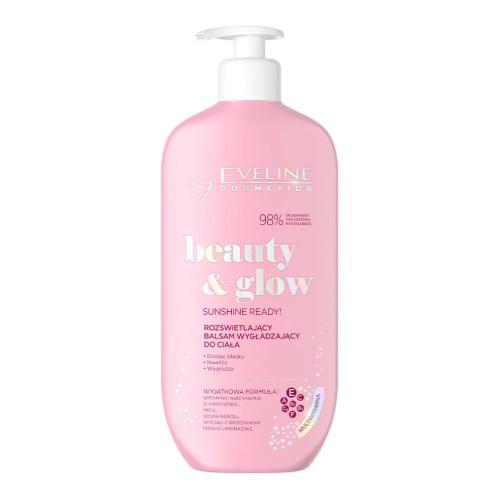 Zdjęcie produktu - EVELINE Beauty & Glow Rozświetlający balsam wygładzający do ciała, 350 ml