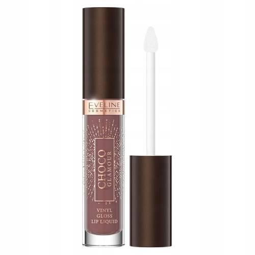 Zdjęcie produktu - EVELINE Choco Glamour Pomadka w płynie 02 Deep Cherry Chocolate, 4.5ml