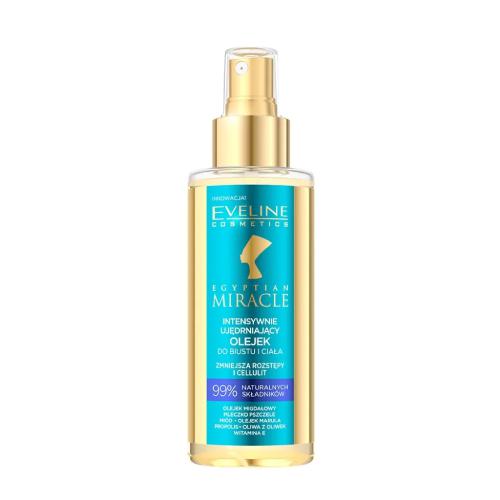 Zdjęcie produktu - EVELINE Egyptian Miracle Ujędrniający olejek do biustu i ciała, 150 ml