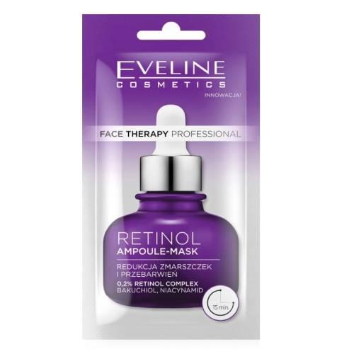 Zdjęcie produktu - EVELINE Face Therapy Professional Maska-ampułka do twarzy retinol, 8ml
