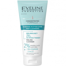 Zdjęcie produktu - Eveline Głębokie Oczyszczanie Peelingujący żel do mycia twarzy, 150 ml