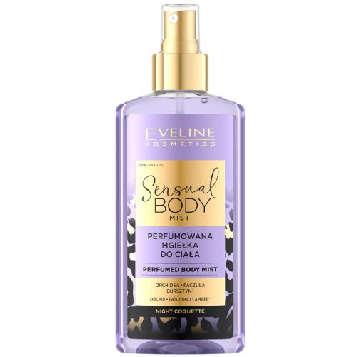 Zdjęcie produktu - EVELINE Sensual Body Mist Perfumowana mgiełka do ciała Night Coquette, 150ml