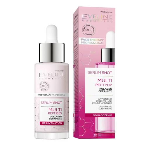 Zdjęcie produktu - EVELINE SERUM SHOT Multi peptydy odmłodzenie, 30ml