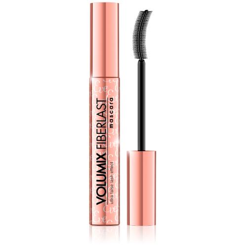 Zdjęcie produktu - EVELINE Volumix Fiberlast Mascara Wydłużająco-pogrubiający tusz do rzęs Czarny, 10ml