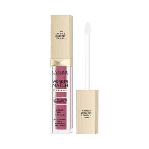 Zdjęcie produktu - EVELINE Wonder Match Matowa pomadka w płynie 08 Cashmere Rose, 6,8ml