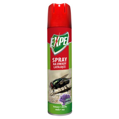Zdjęcie produktu - EXPEL Spray na owady latające zapach lawendy, 300 ml