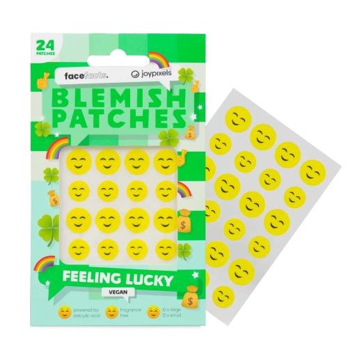 Zdjęcie produktu - FACE FACTS Joy Pixels Feeling Lucky Blemish Patches Plastry na wypryski, 24 szt.