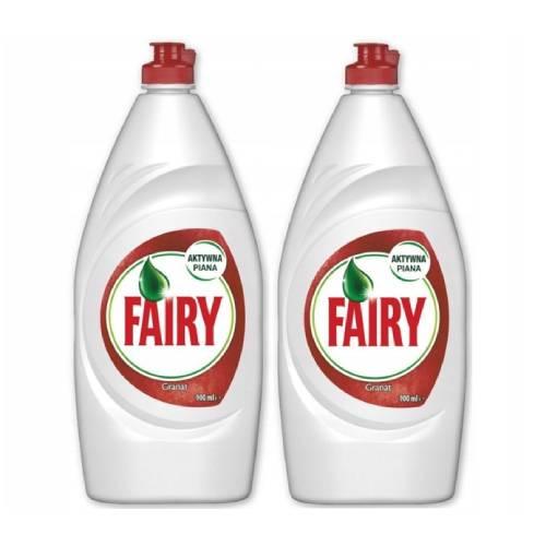 Zdjęcie produktu - FAIRY Zestaw Płyn do mycia naczyń Granat, 2x900ml