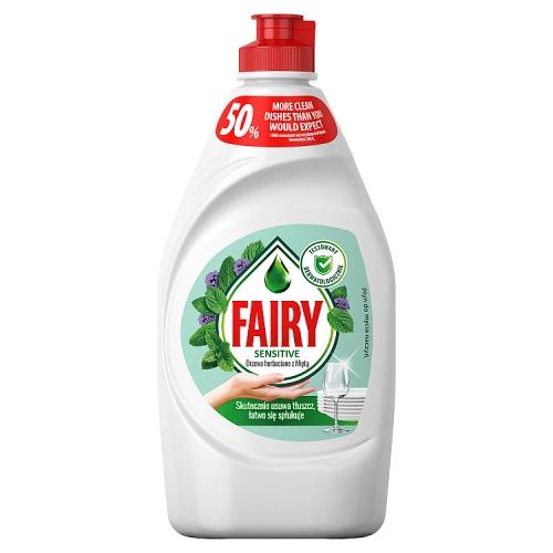Zdjęcie produktu - FAIRY Płyn do naczyń Drzewo herbaciane i Mięta, 450ml