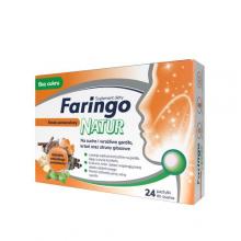 Zdjęcie produktu - FaringoNatur smak pomarańcza, 24past. do ssania