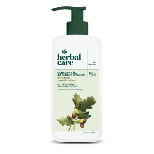 Zdjęcie produktu - Farmona Herbal Care Ochronny żel do higieny intymnej Kora dębu z prebiotykiem, 330 ml