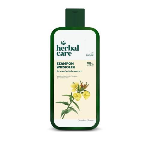 Zdjęcie produktu - Farmona Herbal Care Szampon do włos&oacute;w farbowanych Wiesiołek, 330 ml