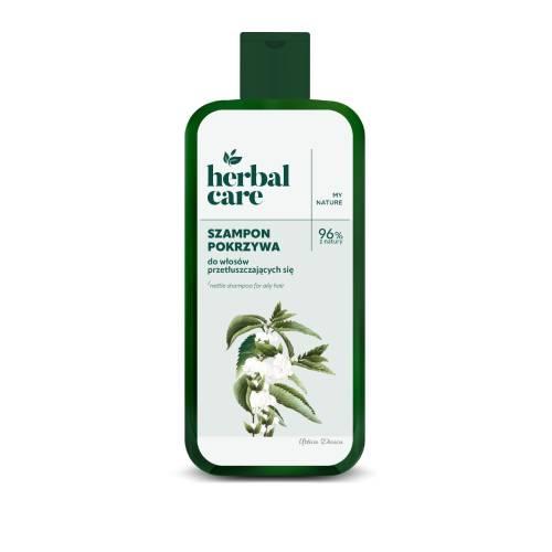Zdjęcie produktu - Farmona Herbal Care Szampon do włos&oacute;w przetłuszczających się Pokrzywa, 330 ml 