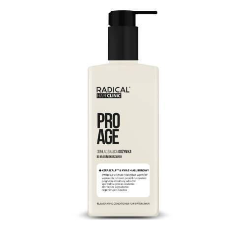Zdjęcie produktu - Farmona Radical Hair Clinic Pro Age Odmładzająca odżywka do włos&oacute;w dojrzałych, 200 ml