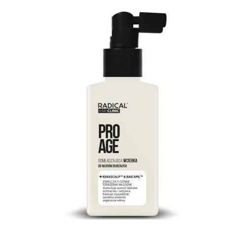 Zdjęcie produktu - Farmona Radical Hair Clinic Pro Age Odmładzająca wcierka do włos&oacute;w dojrzałych, 100 ml