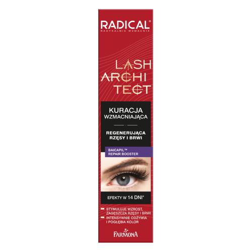Zdjęcie produktu - FARMONA RADICAL Kuracja wzmacniająca regenerująca rzęsy i brwi, 5ml