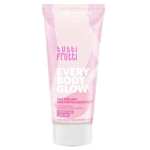 Zdjęcie produktu - Farmona Tutti Frutti Everybody Glow 3w1 Peeling multiwygładzający do ciała, 200 ml