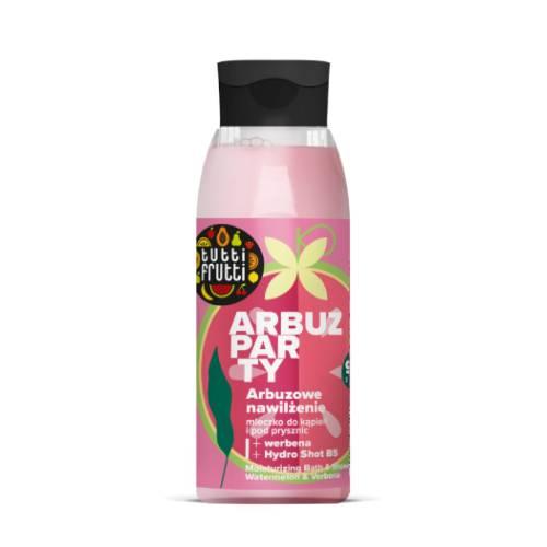 Zdjęcie produktu - FARMONA TUTTI FRUTTI Mleczko do kąpieli i pod prysznic Arbuzowe nawilżenie, 400ml