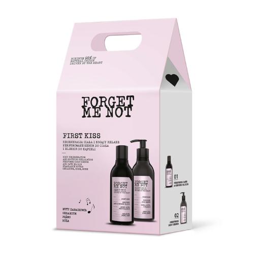 Zdjęcie produktu - FARMONA FORGET ME NOT First Kiss Zestaw Eliksir pod prysznic, 400ml + Serum do ciała, 300ml