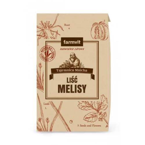 Zdjęcie produktu - FARMVIT Liść Melisy Herbatka ziołowa, 50g