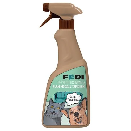 Zdjęcie produktu - Fedi Płyn do usuwania plam moczu z tapicerki, 500 ml