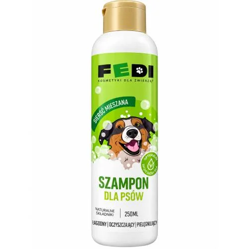 Zdjęcie produktu - Fedi Szampon dla ps&oacute;w Sierść mieszana, 250 ml