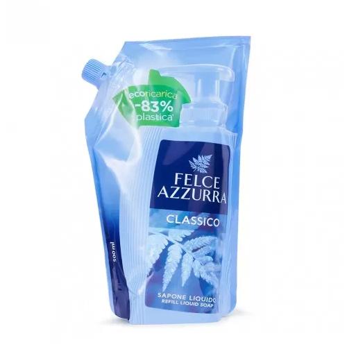 Zdjęcie produktu - FELCE AZZURRA Mydło w płynie Classico, refill, 500 ml