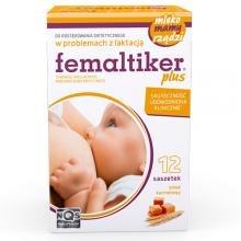 Zdjęcie produktu - Femaltiker plus smak karmelowy, 12 sasz.