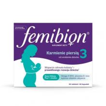 Zdjęcie produktu - Femibion 3 Karmienie Piersią, 56tabl. + 56kaps.