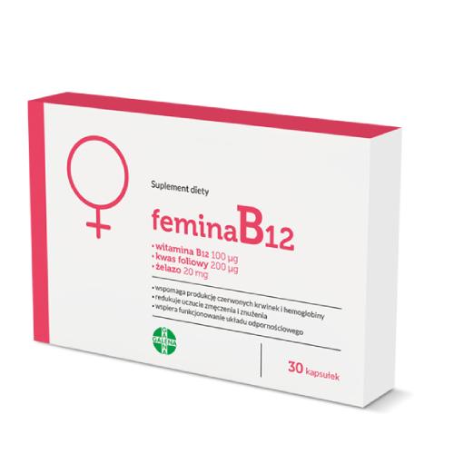 Zdjęcie produktu - FeminaB12, 30 kaps.